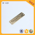 MC620 Gold nameplate logo creator custom metal logo stamp